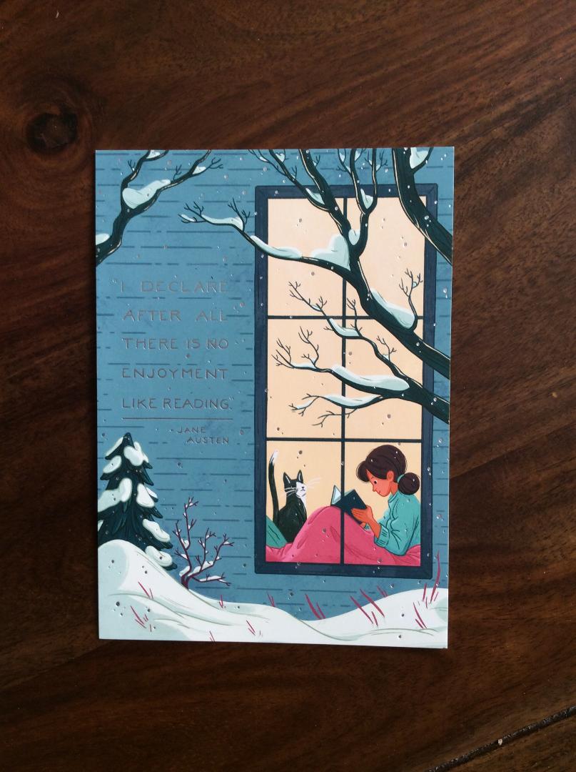 Conspiracy- Jane Austen card